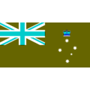 download Flag Of Victoria Australia clipart image with 180 hue color
