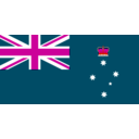 download Flag Of Victoria Australia clipart image with 315 hue color