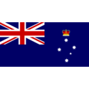 download Flag Of Victoria Australia clipart image with 0 hue color