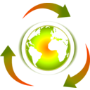 download Ecology Recycle clipart image with 315 hue color
