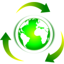 download Ecology Recycle clipart image with 0 hue color