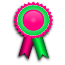 download Award Ribbon clipart image with 90 hue color