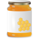 download Honey Jar clipart image with 0 hue color
