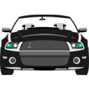 download Mustang Shelby Gt500 clipart image with 135 hue color