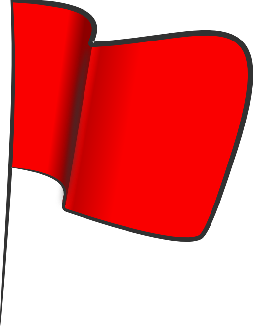 clipart red flag - photo #19