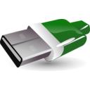 download Usb clipart image with 270 hue color