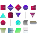 download Flowchart Symbols clipart image with 135 hue color