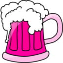 download Beer Mug clipart image with 270 hue color