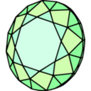 download Diamant clipart image with 270 hue color