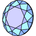 download Diamant clipart image with 0 hue color