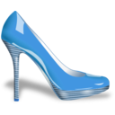 download Shoe clipart image with 180 hue color