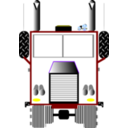 download Truck Big Rig clipart image with 0 hue color