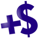 download Add Money clipart image with 135 hue color