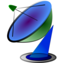 download Satellite Dish clipart image with 0 hue color