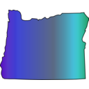 download Oregon clipart image with 135 hue color