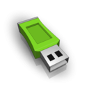 download Usb Stick 3d clipart image with 90 hue color