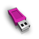 download Usb Stick 3d clipart image with 315 hue color
