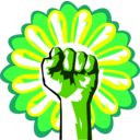download Green Power clipart image with 0 hue color