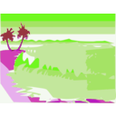 download Landscap clipart image with 270 hue color