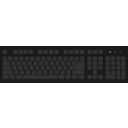 download Computer Keyboard clipart image with 315 hue color
