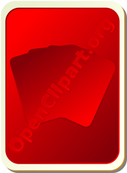 Card Backs Silhouette Red