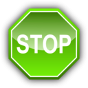 download Stop Signal clipart image with 90 hue color