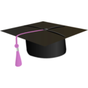 download Student Hat Rmx clipart image with 180 hue color