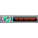 download No Ie6 Support clipart image with 315 hue color