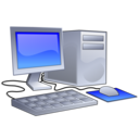 download Computer clipart image with 0 hue color