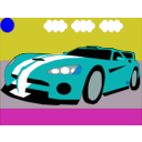 download Car Viper clipart image with 180 hue color