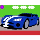 download Car Viper clipart image with 225 hue color