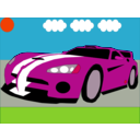 download Car Viper clipart image with 315 hue color