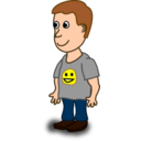 download Comic Characters Boy clipart image with 0 hue color