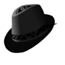 download Hat clipart image with 180 hue color