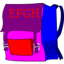 download Bag clipart image with 0 hue color