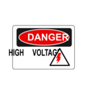 download Danger High Voltage Alt 2 clipart image with 0 hue color