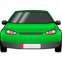 download Car Front clipart image with 135 hue color