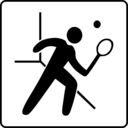 download Hotel Icon Has Squash Court clipart image with 0 hue color