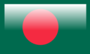 Glossy Bangladesh Flag