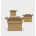 download Cardboard clipart image with 0 hue color