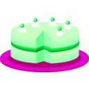download Pink Cake clipart image with 135 hue color