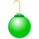 download Green Ornament clipart image with 0 hue color