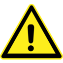 download Signs Hazard Warning clipart image with 0 hue color