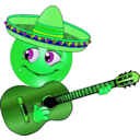 download Mexican Boy Smiley Emoticon clipart image with 90 hue color