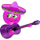 download Mexican Boy Smiley Emoticon clipart image with 270 hue color