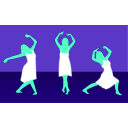 download Girl Dance clipart image with 135 hue color