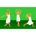 download Girl Dance clipart image with 0 hue color