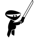 download Ninja2 clipart image with 315 hue color