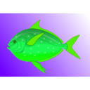 download Fish clipart image with 90 hue color