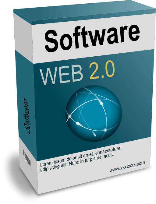 Software Carton Box Web 2 0 Remix
